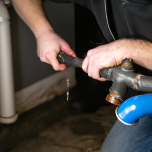 Leyton emergency plumber fixing burst pipe